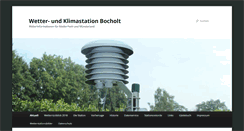 Desktop Screenshot of bocholtwetter.de