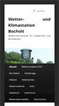 Mobile Screenshot of bocholtwetter.de